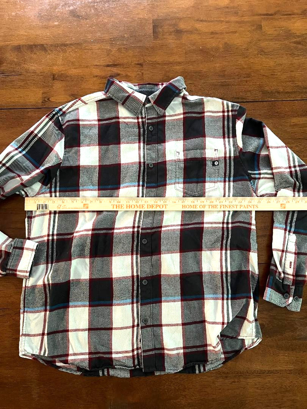 Mens Marmot Long Sleeve Flannel Shirt, Size XXL